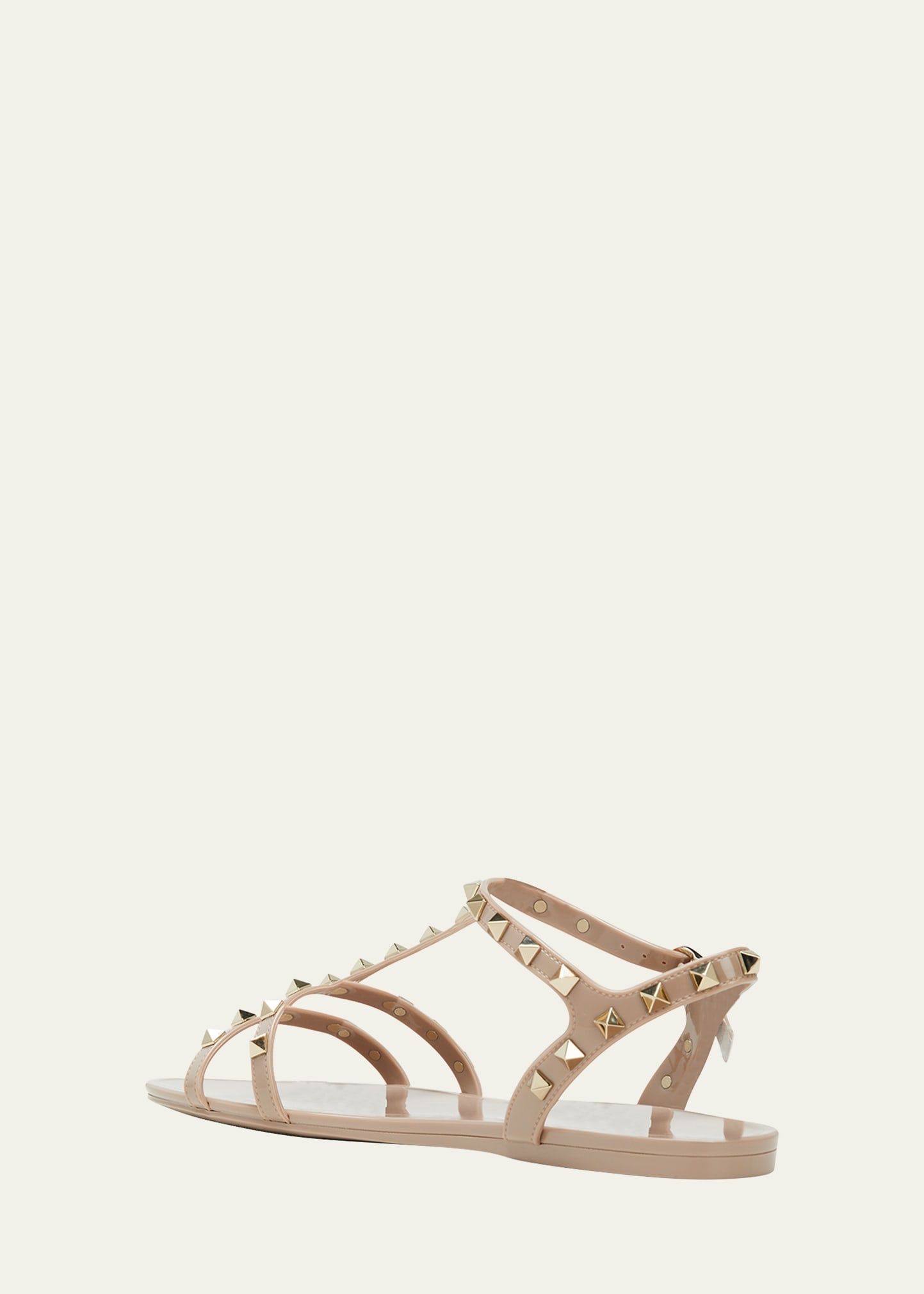 Rockstud Jelly Flat Gladiator Sandals - 4