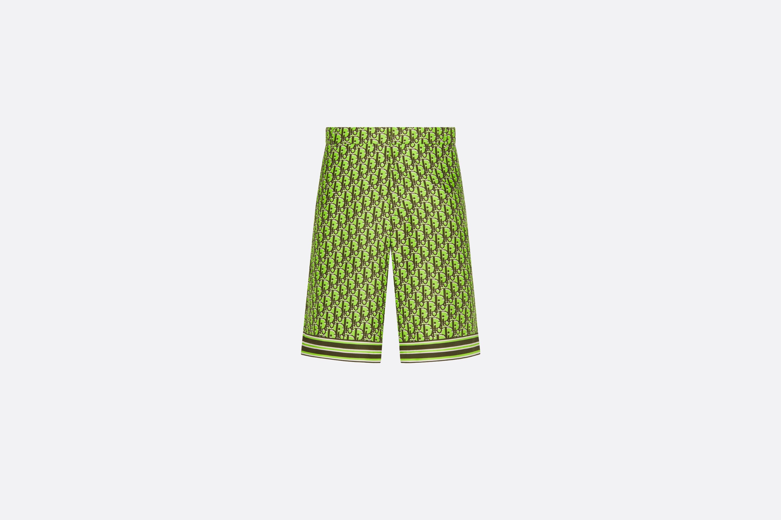 Dior Oblique Pixel Bermuda Shorts - 1