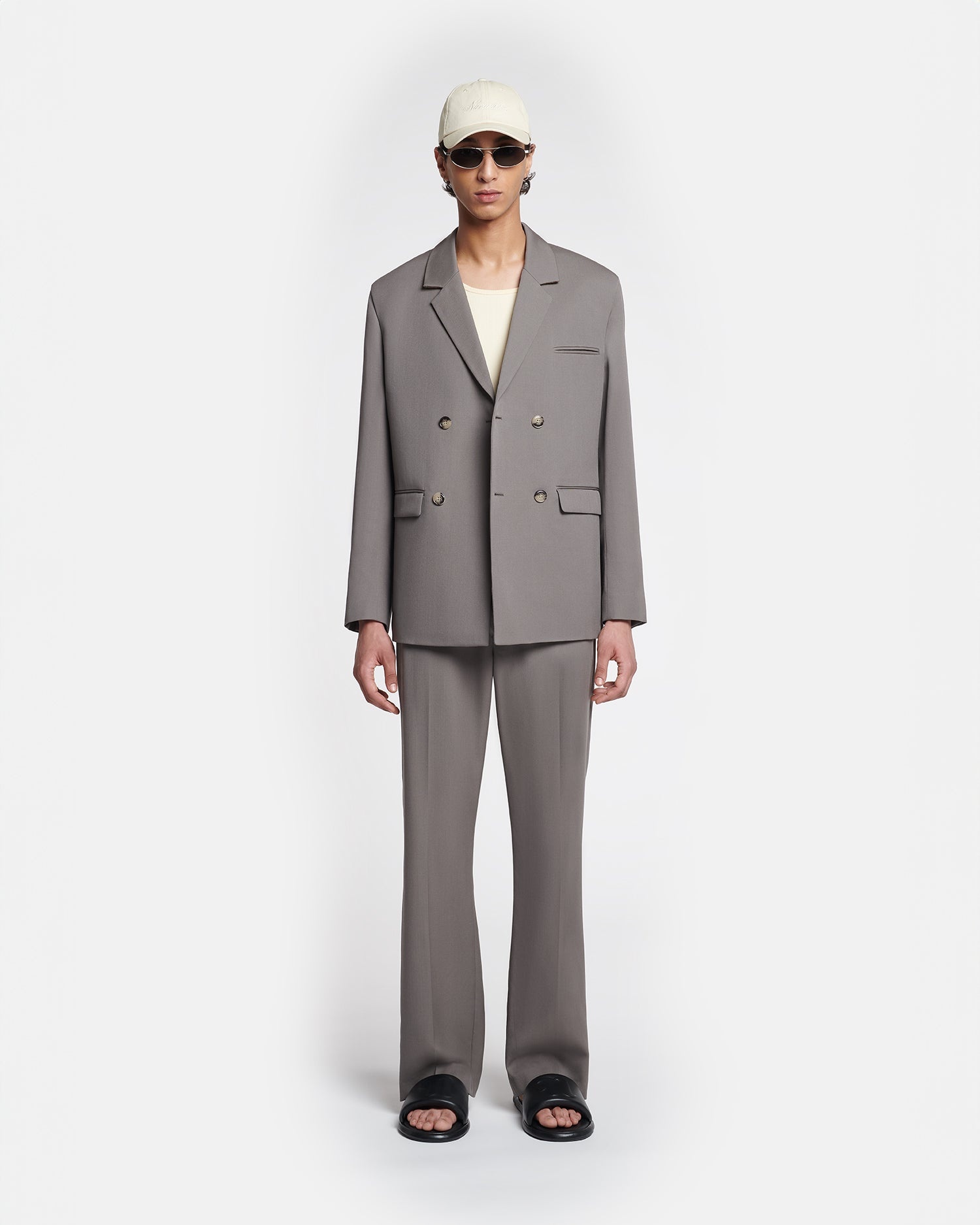 Twill Suit Pants - 4