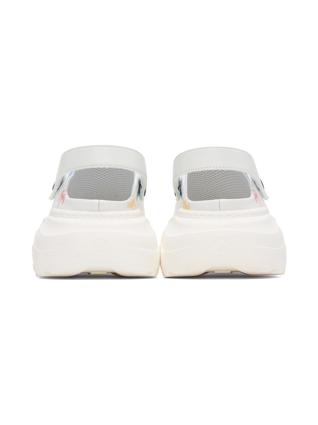 White Sabot Mules - 2