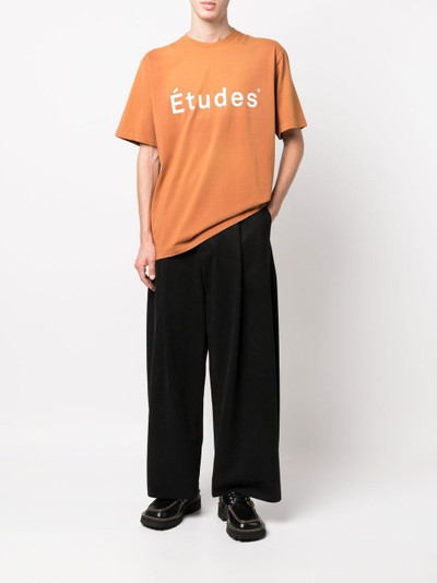 Étude Wonder Études logo-print T-shirt outlook