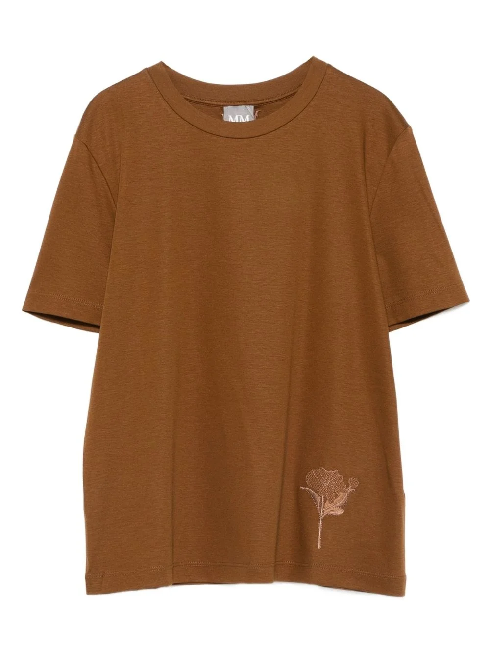 embroidered flower top - 1