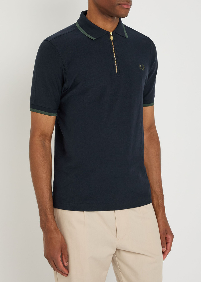 Fred Perry Fred Perry Logo-embroidered Cotton Polo Shirt outlook
