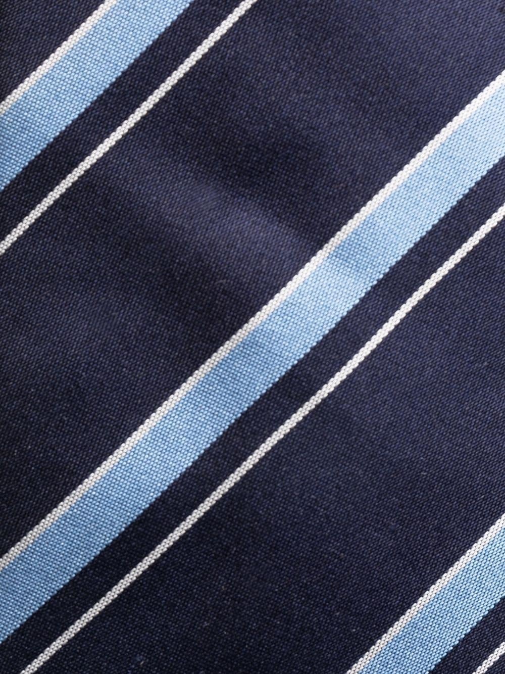 striped silk tie - 2