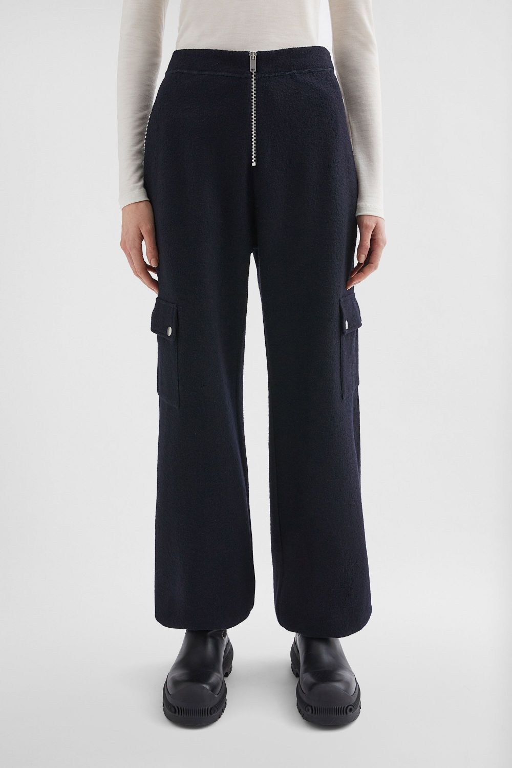 felted trousers - 3