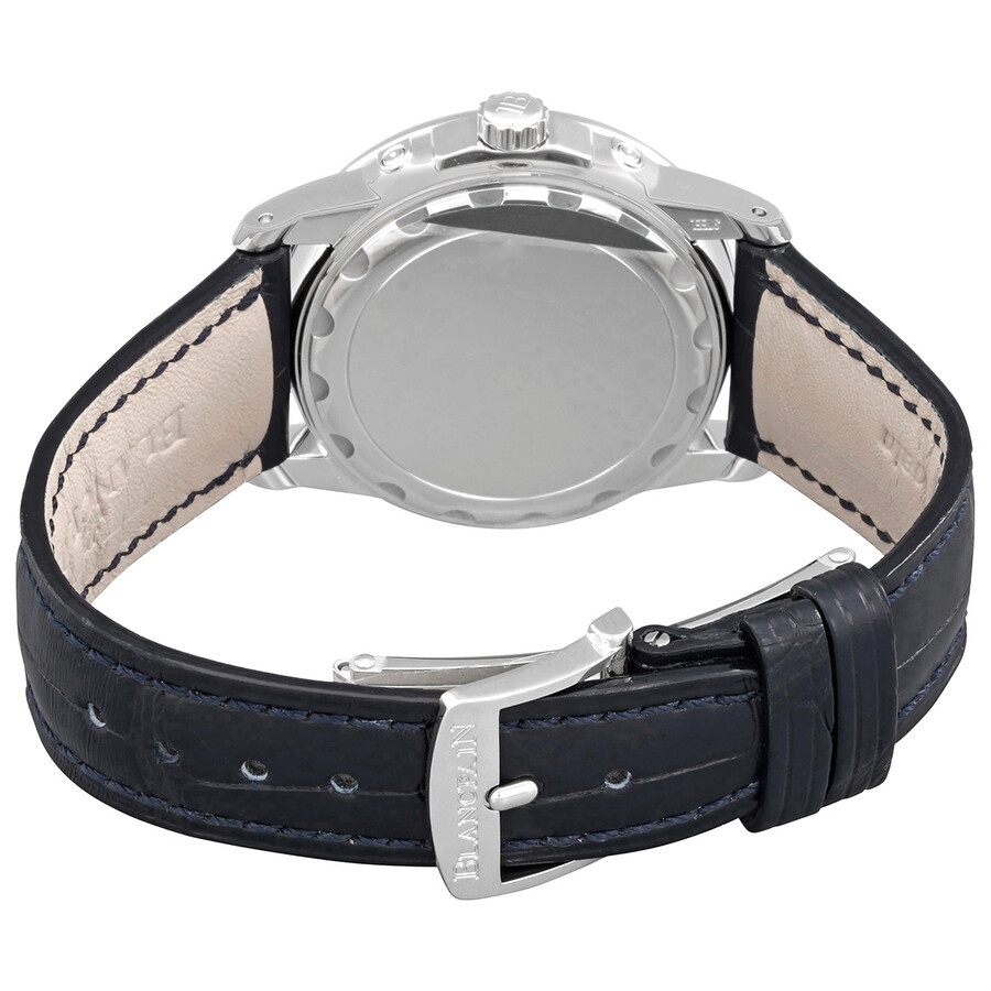 Blancpain Leman Automatic White Mother of Pearl Dial Ladies Watch 2360-1191A-55B - 3