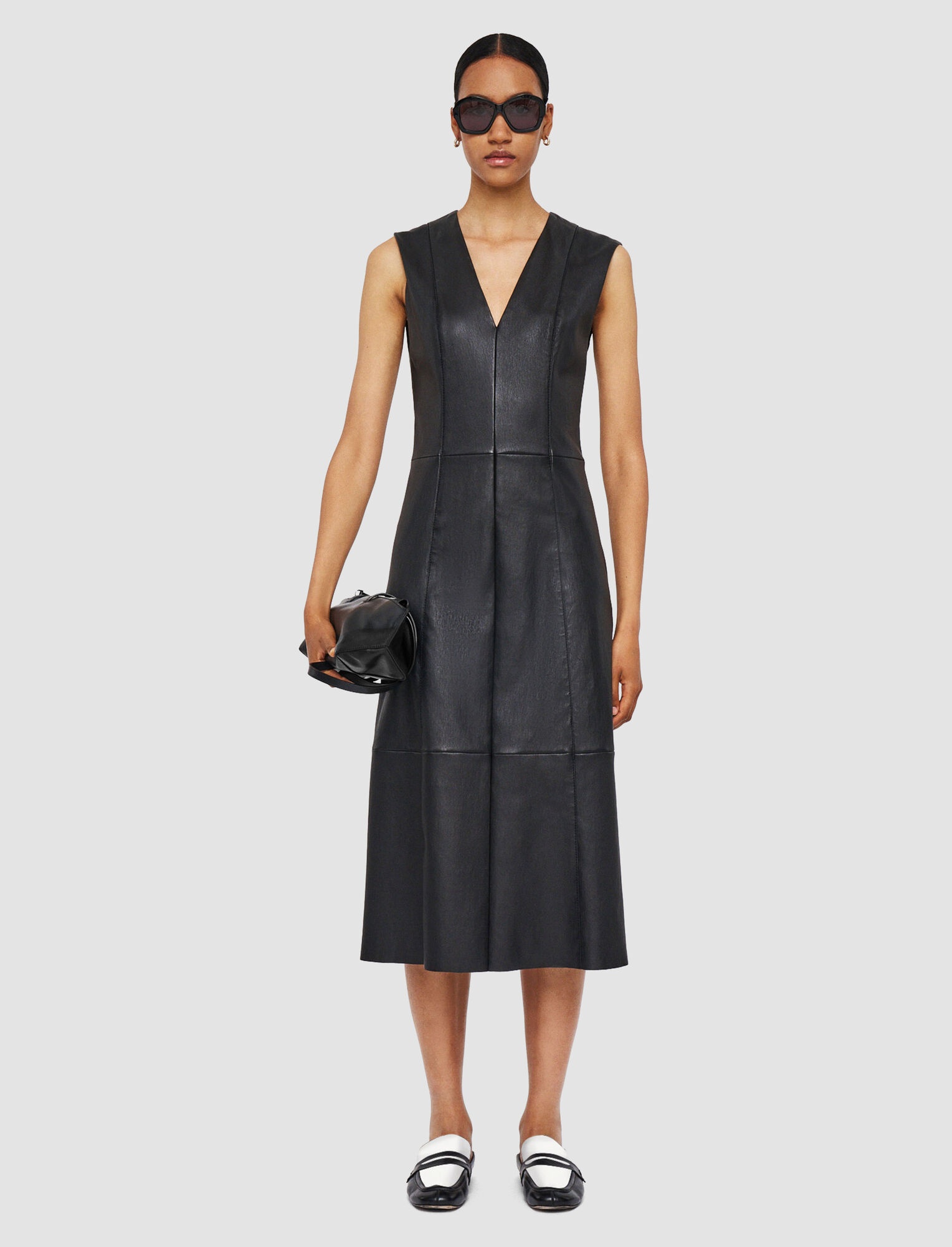 Kosma Leather Stretch Dress - 3