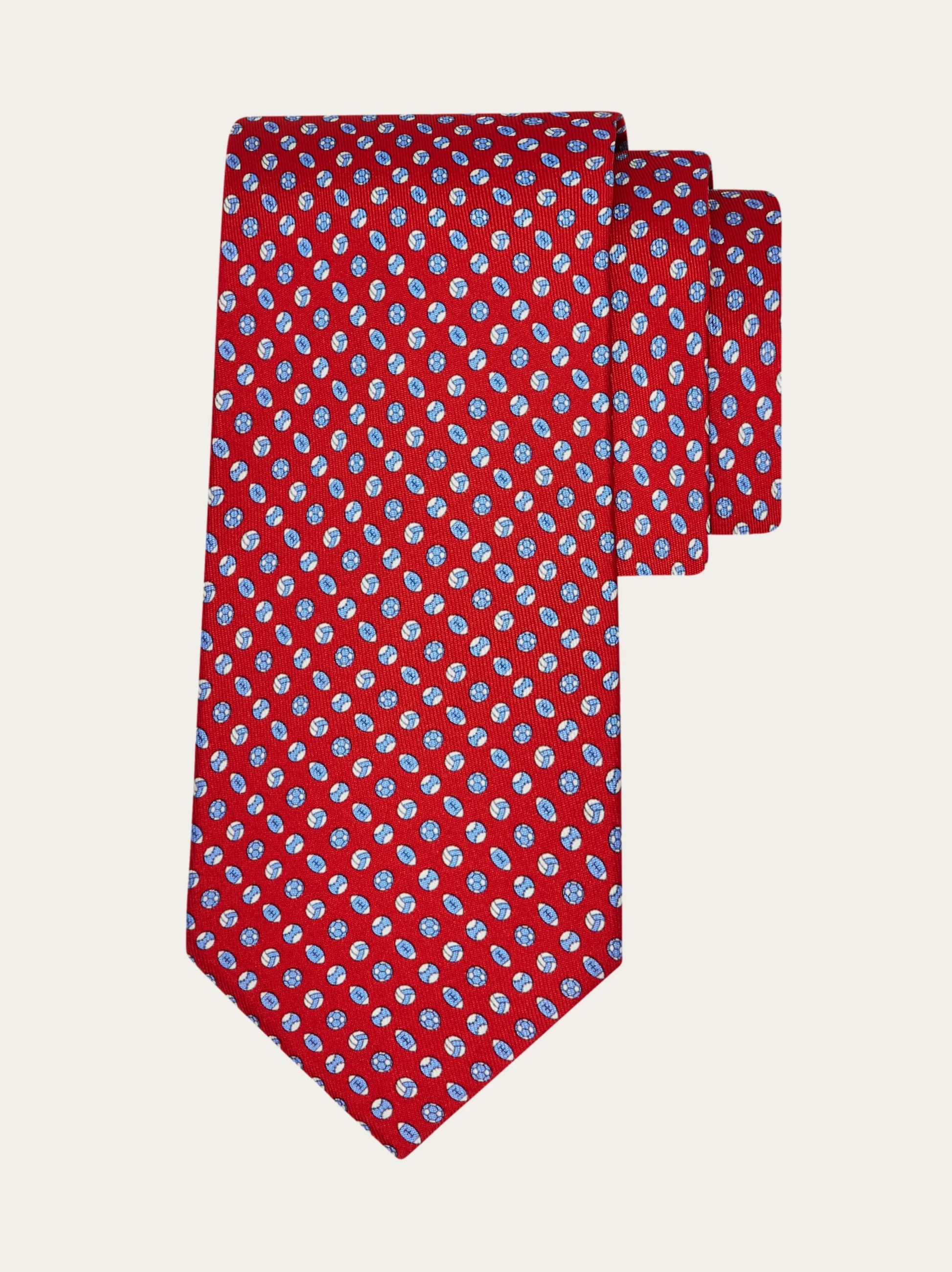 Sport print silk tie - 1