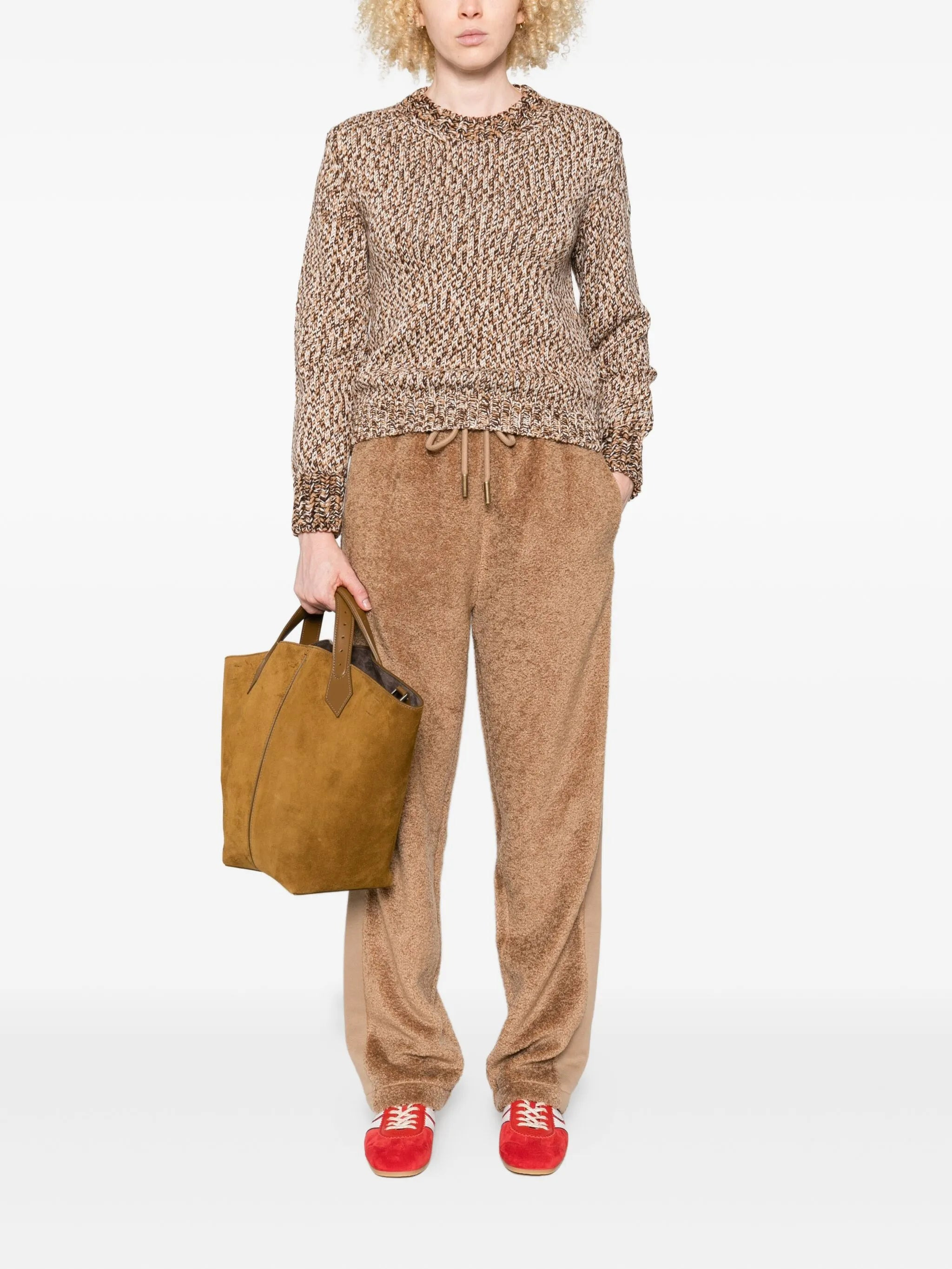 Moncler Speckled Crew-neck Jumper - 5