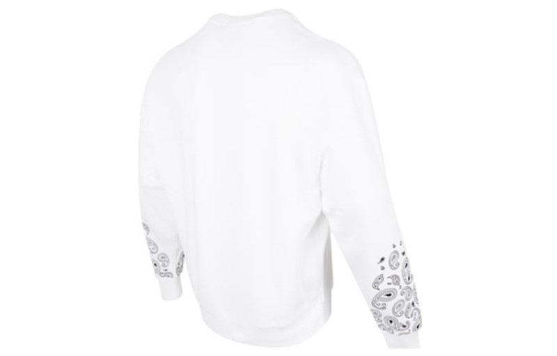 PUMA PUMA Paisley Graphic Crew 'White' 539522-02 outlook