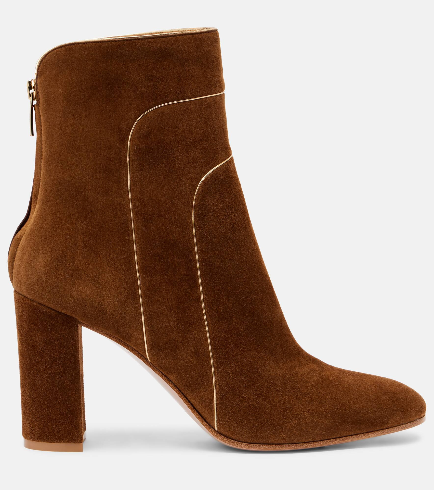 Juliette suede 85 ankle boots - 4