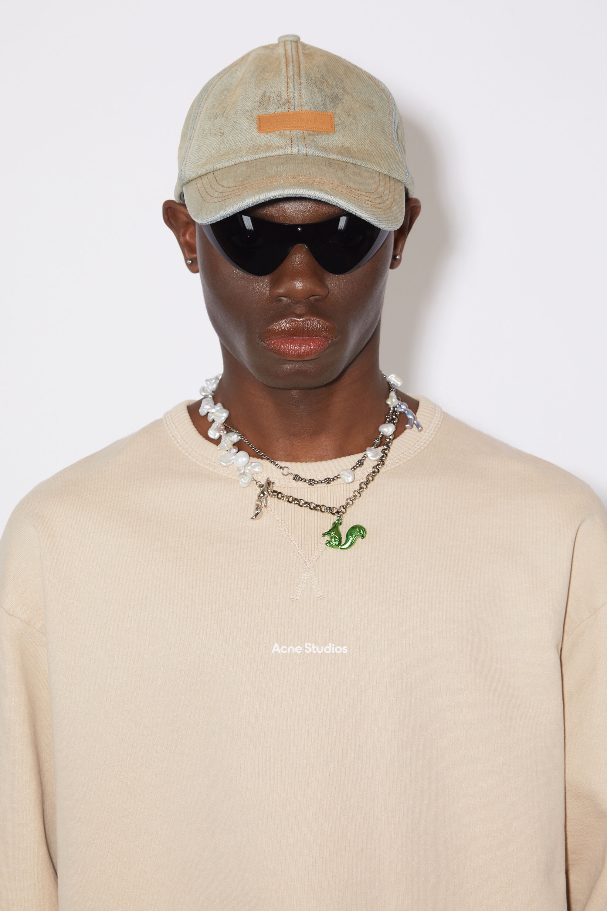 Logo sweater - Champagne beige - 4