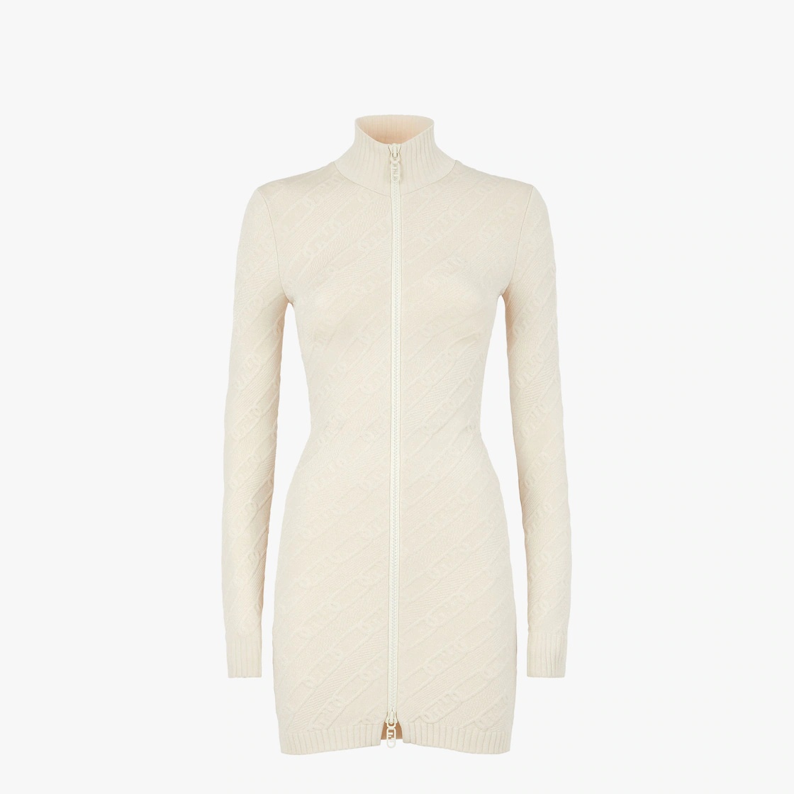 White viscose dress - 1