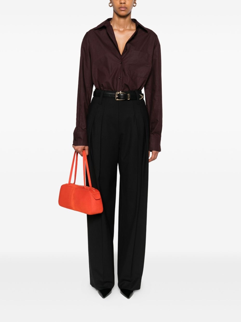 pressed-crease trousers - 2