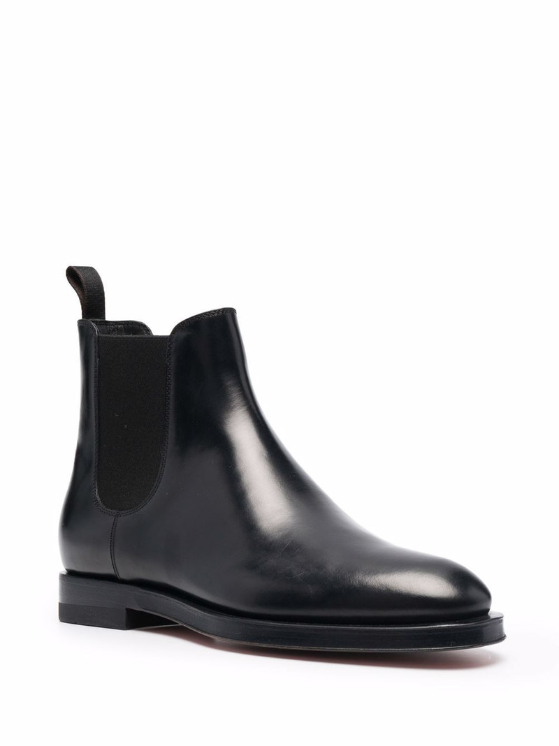 Santoni slip-on ankle boots outlook