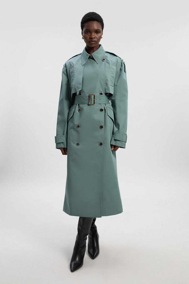 Relaxed Polished Trench Coat 3
