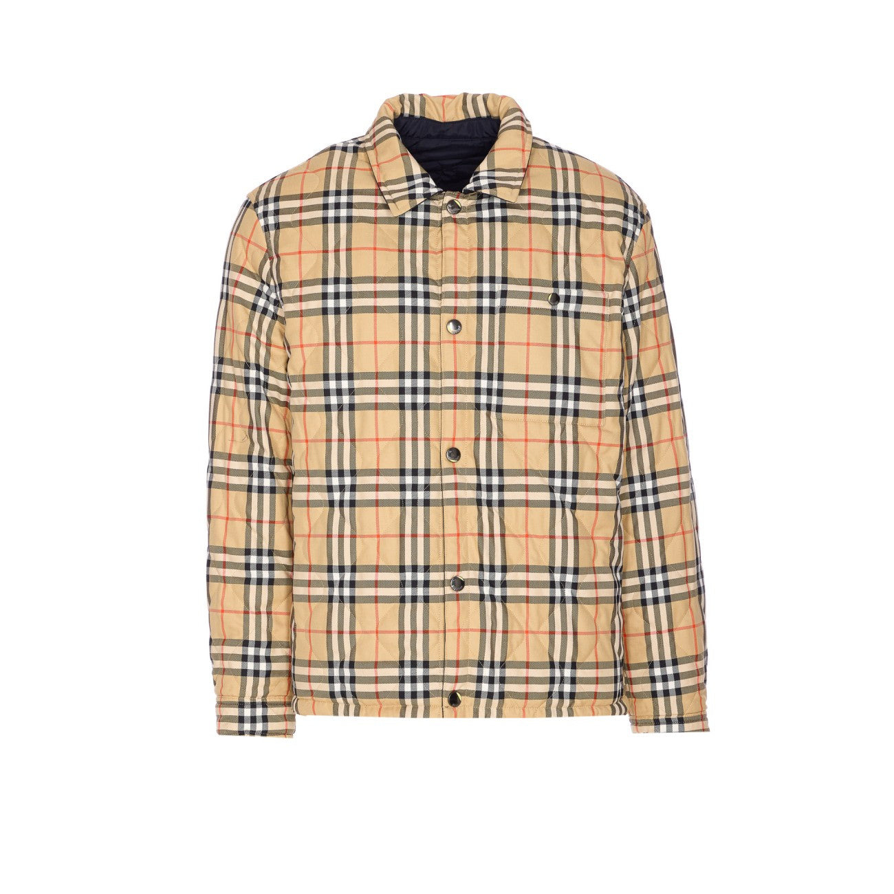Burberry Men Check Reversible Brighton Jacket - 2