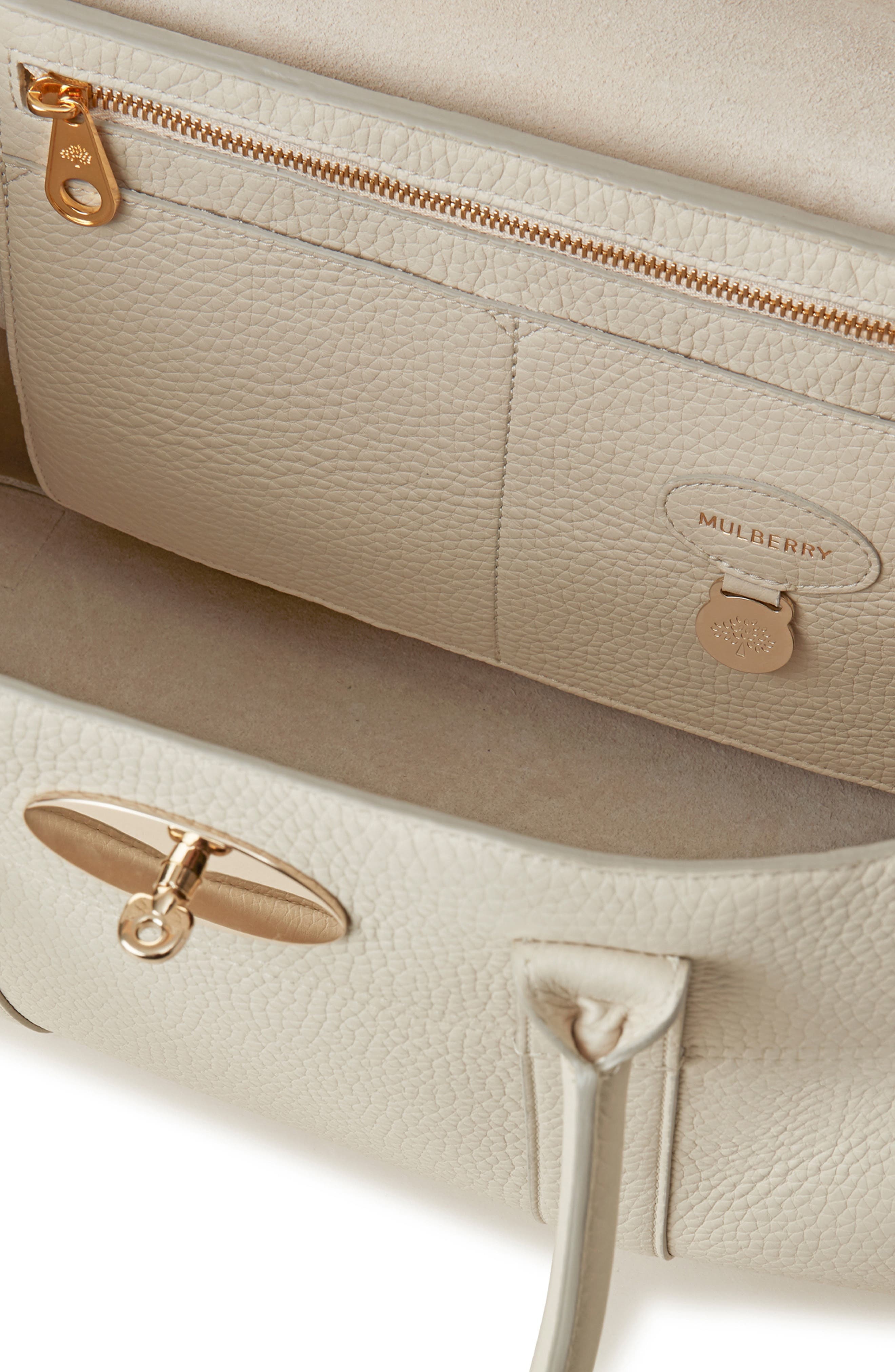 Bayswater Grained Leather Satchel - 5
