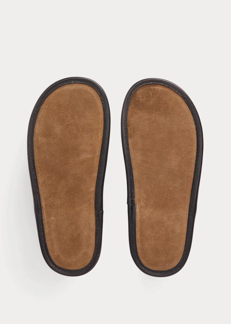 Shearling-Lined Handwoven Slipper 4
