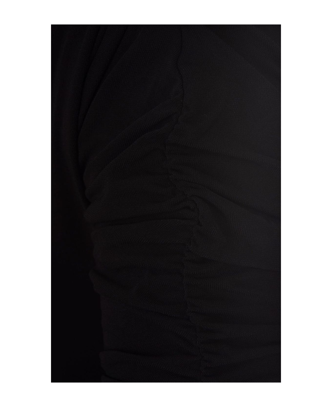 Asymmetrical Draped Dress - 3