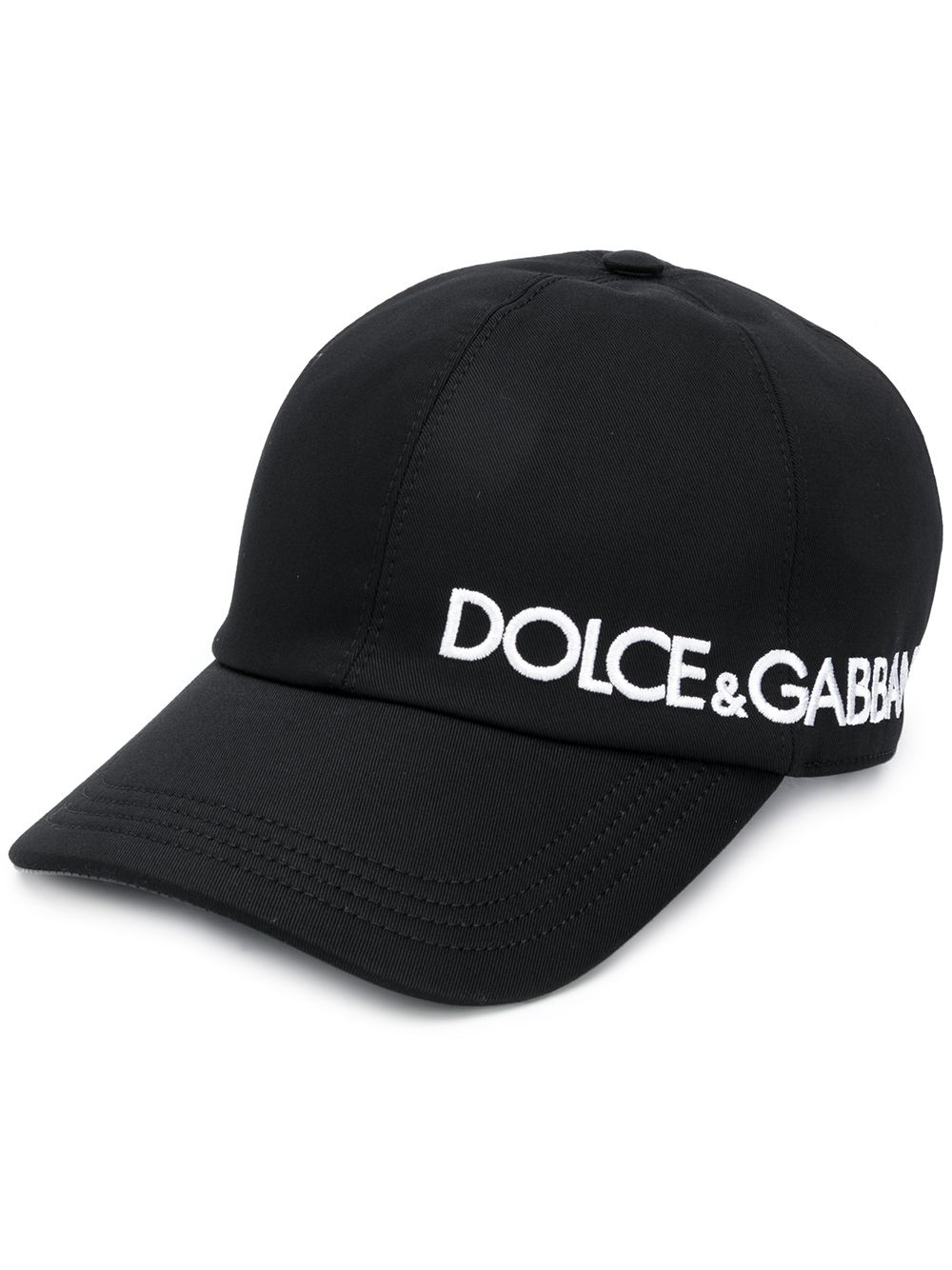 logo printed baseball cap - 1