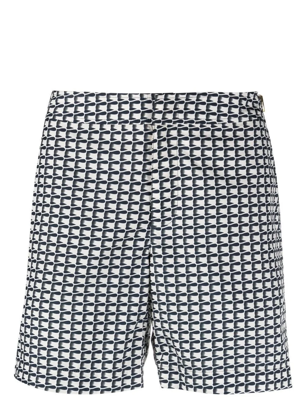 graphic-print swim shorts - 1