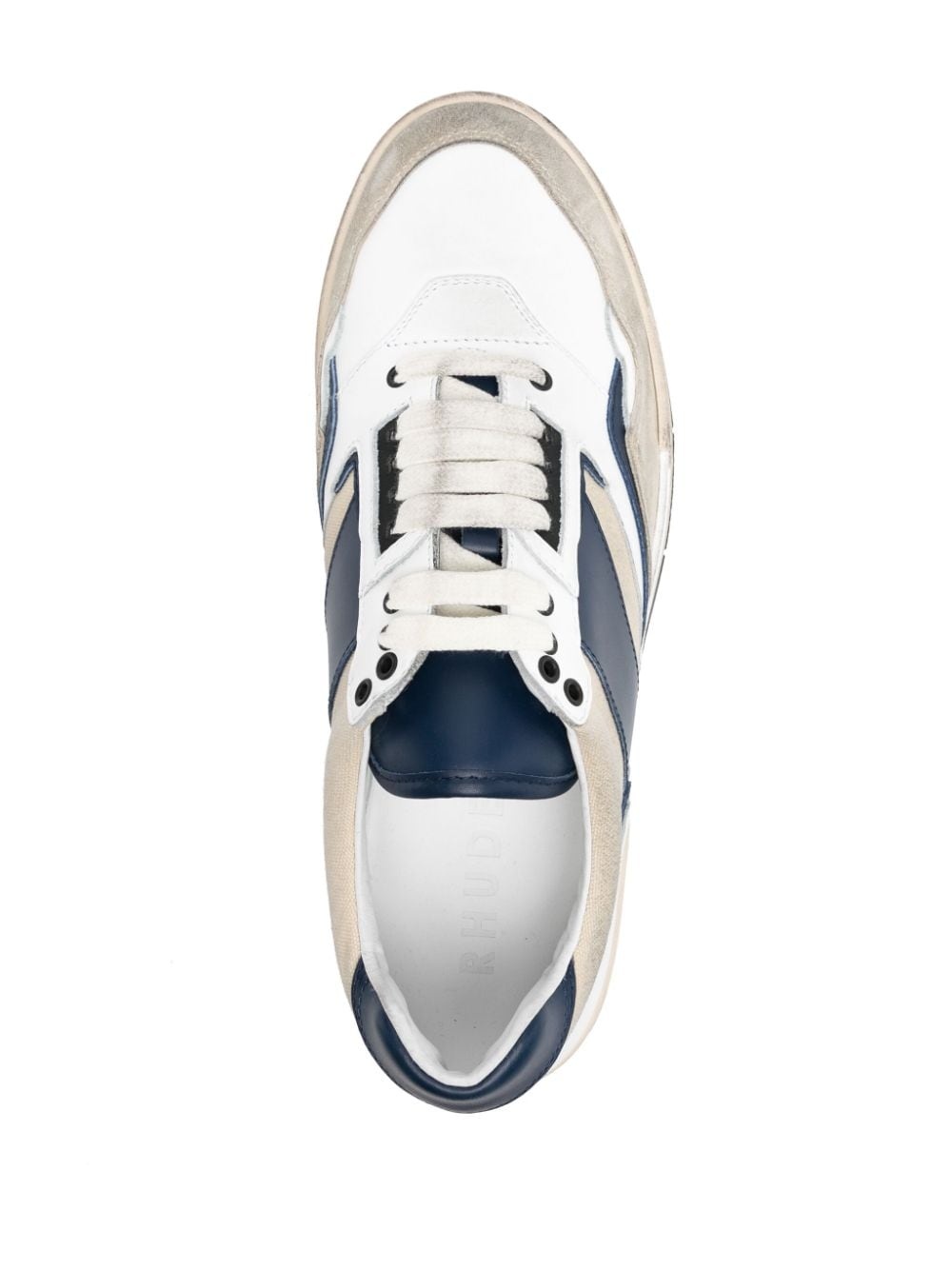 Racing panelled sneakers - 4
