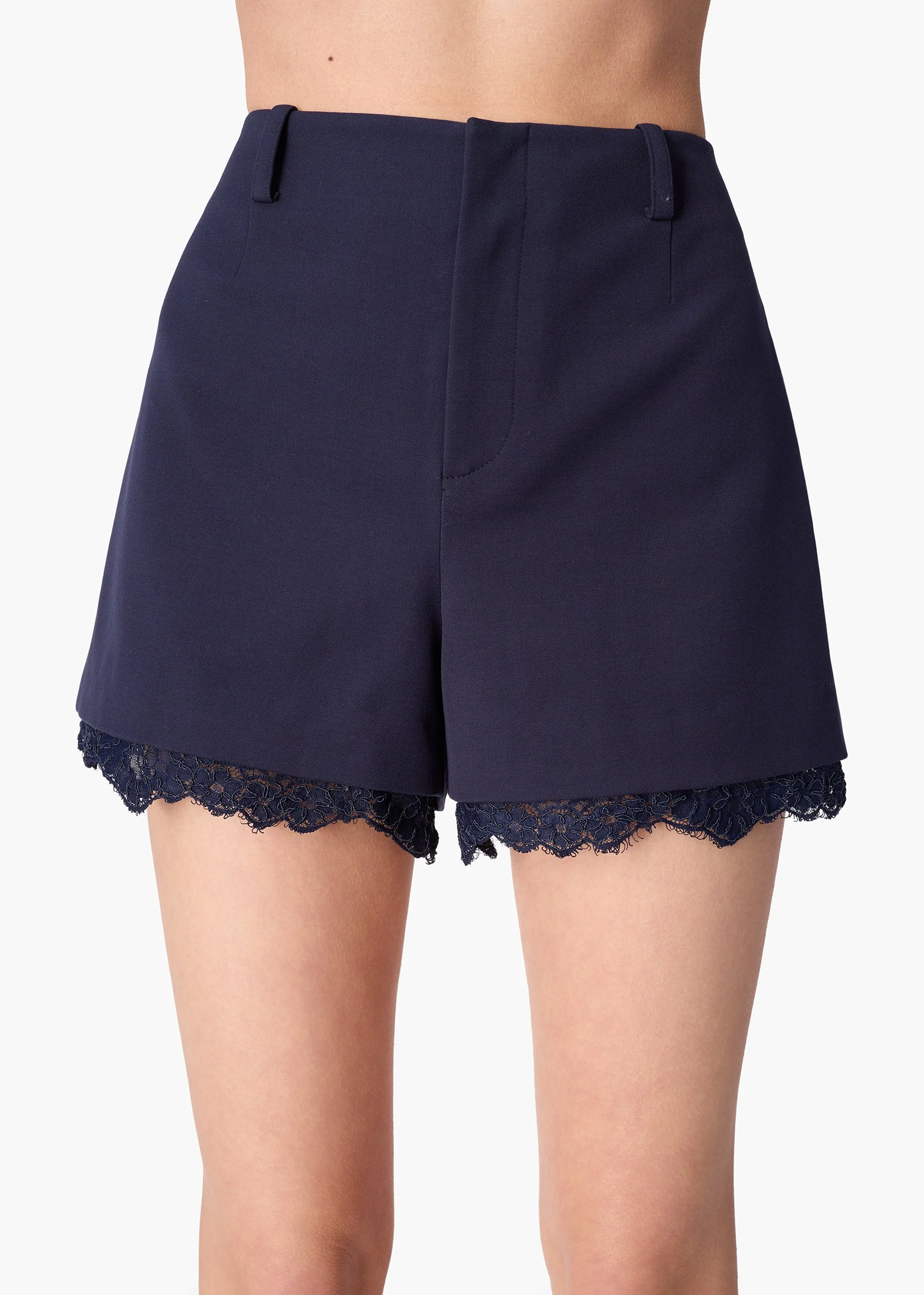JOLIE CREPE SHORT NAVY - 1