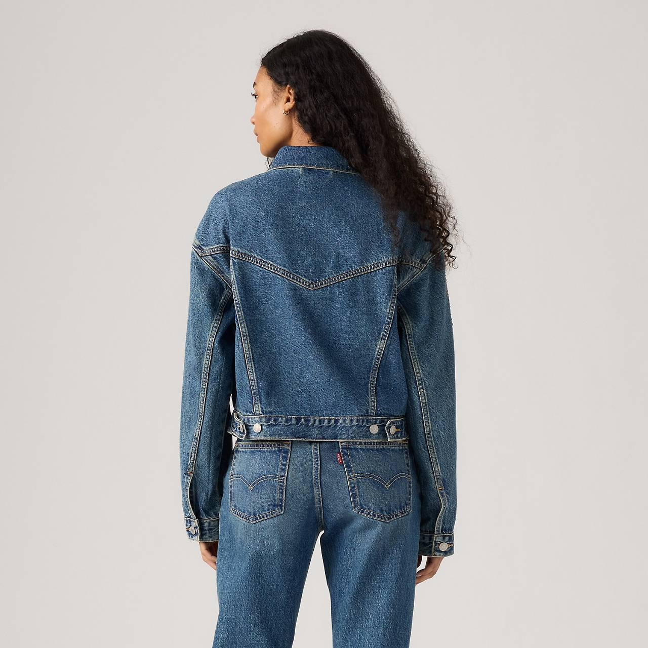 SHRUNKEN '90S TRUCKER JACKET - 4