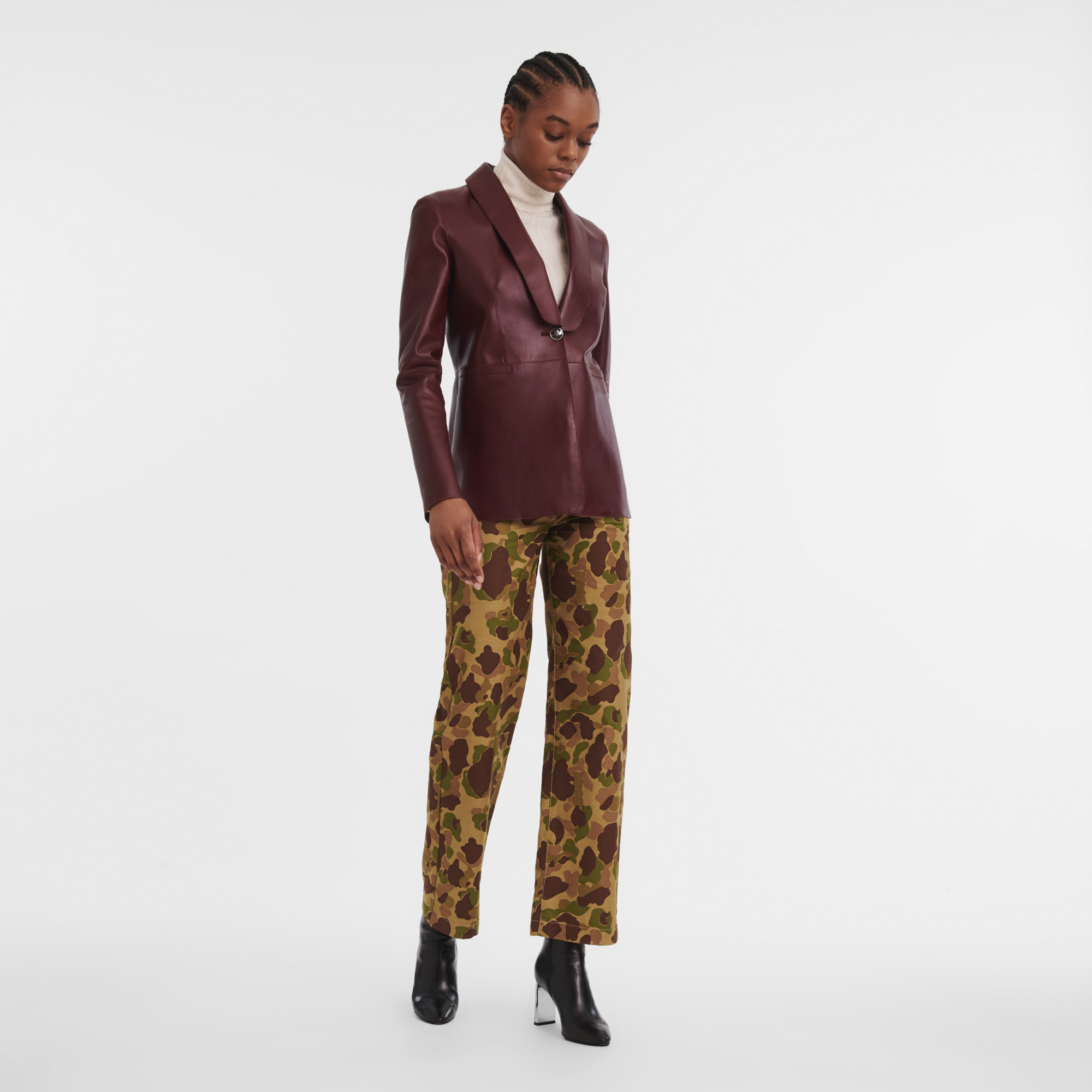 Jacket Plum - Leather - 3