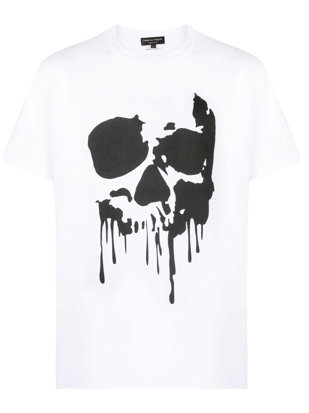 skull-print T-shirt - 1