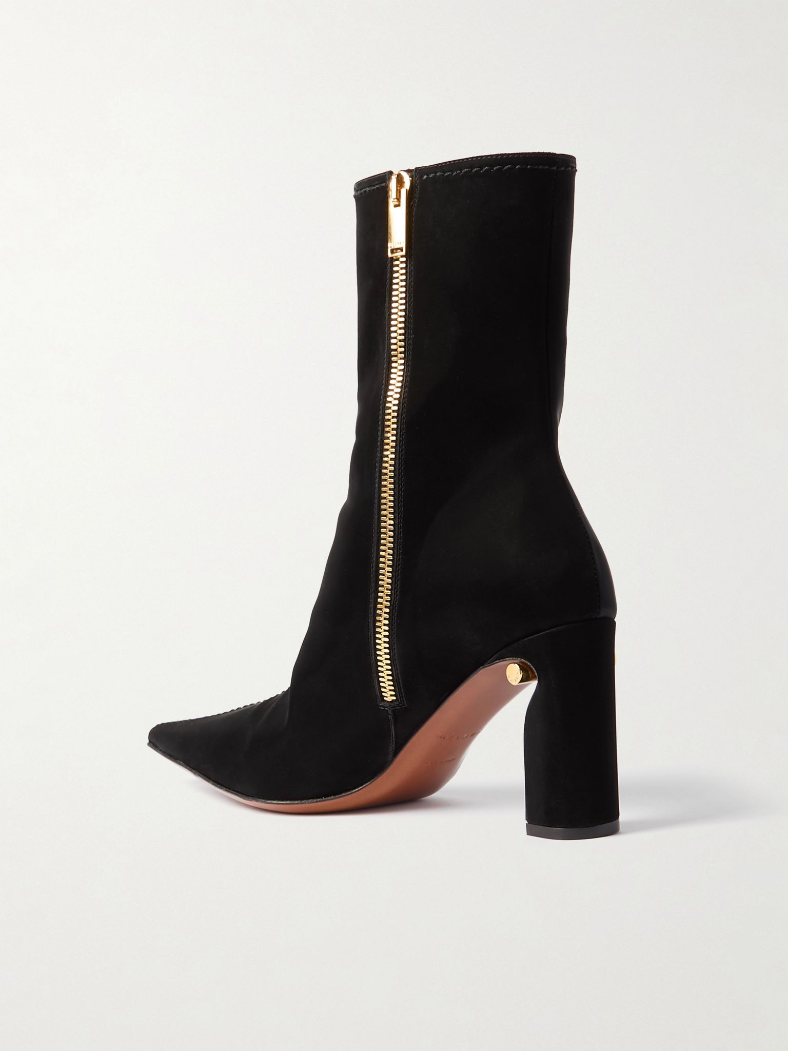 T-Bar suede ankle boots Black - 3