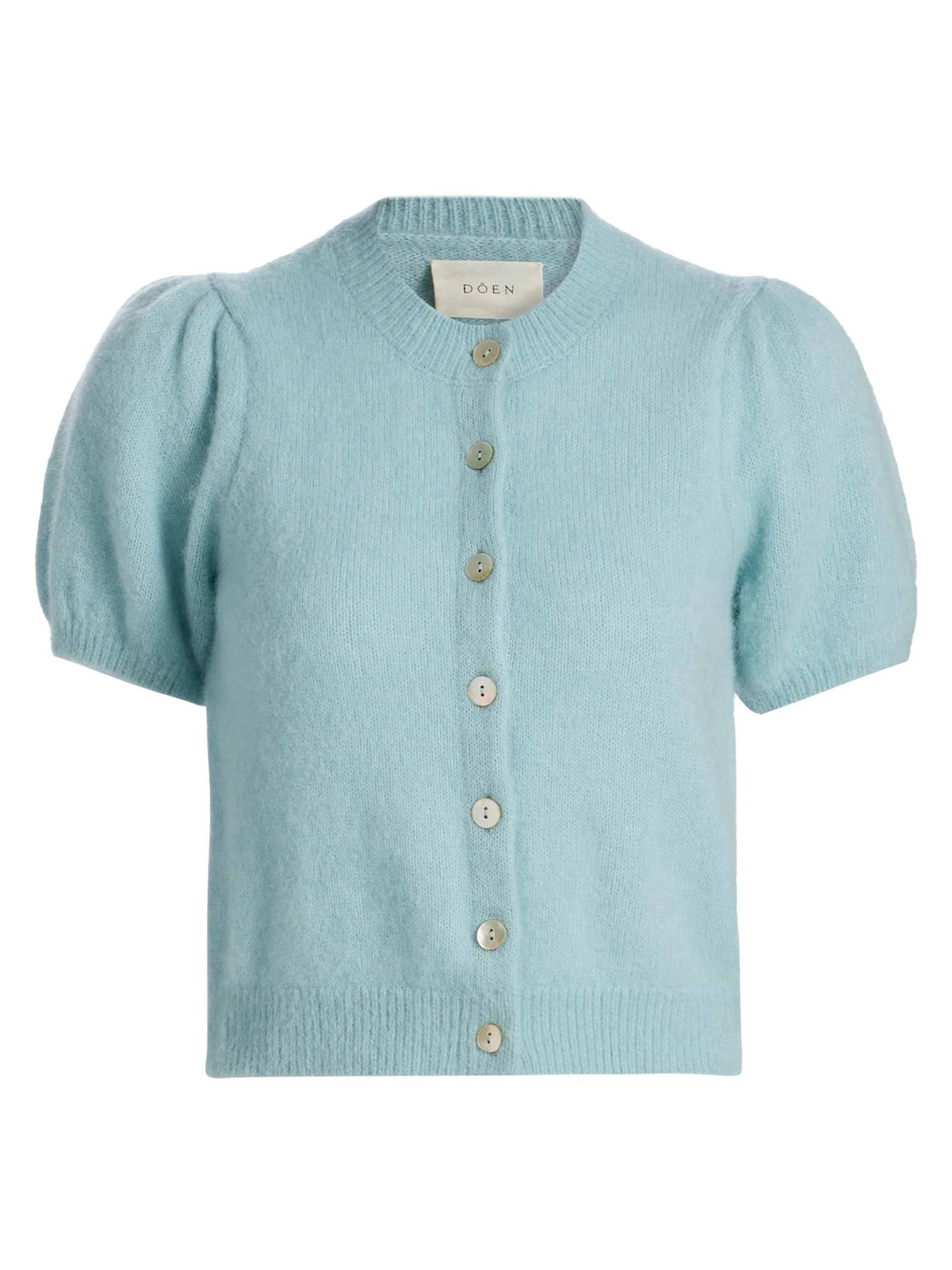 Women's Anisa Alpaca-Wool Puff-Sleeve Cardigan - Glass Slipper - 1