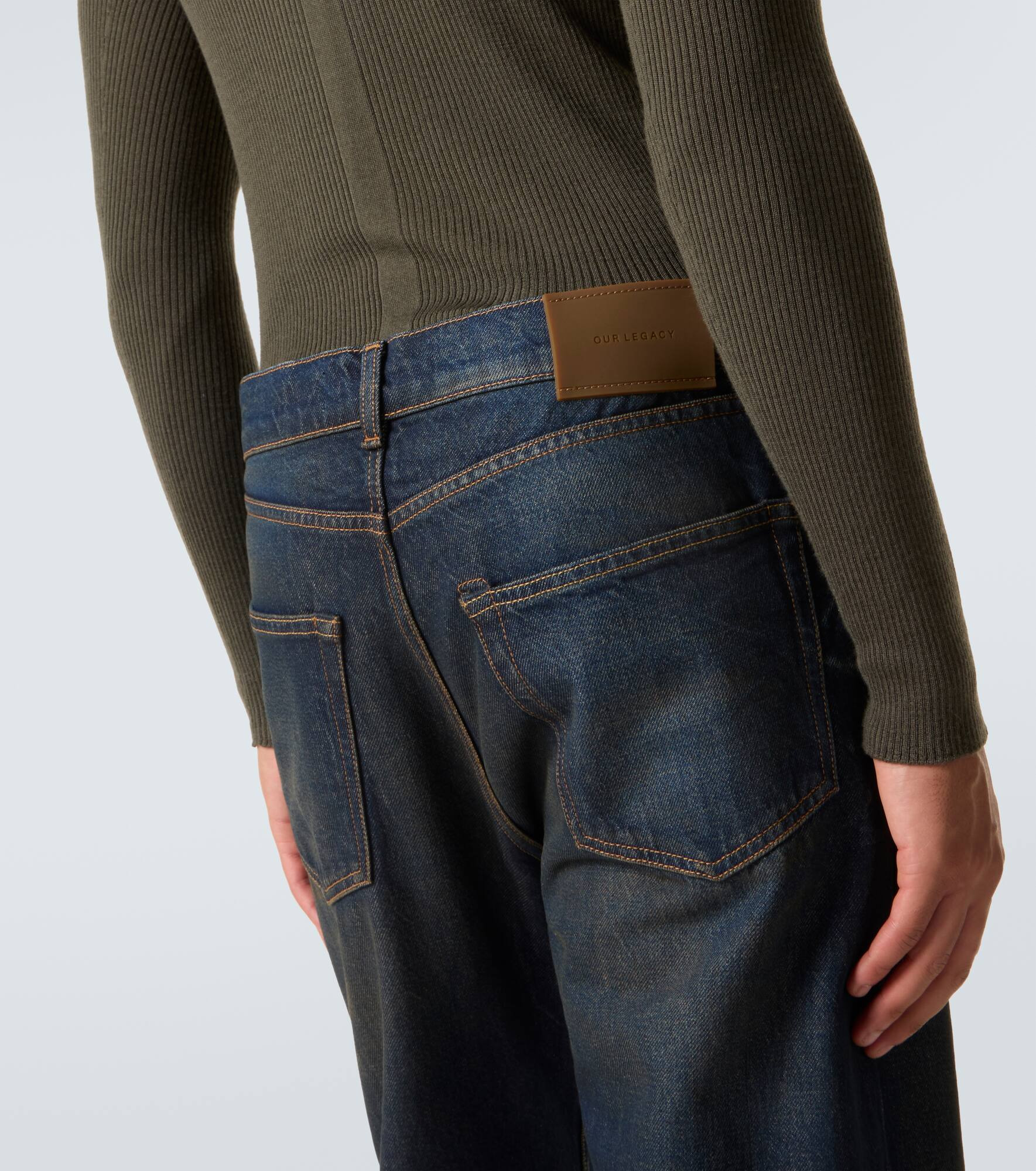 Mid-rise slim jeans - 6
