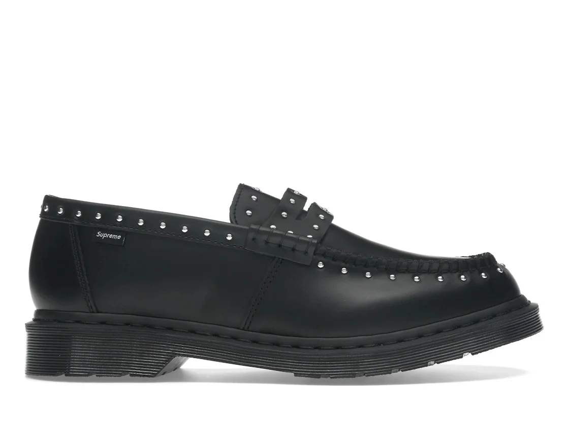 Dr. Martens Studded Penton Loafer Supreme Black - 1