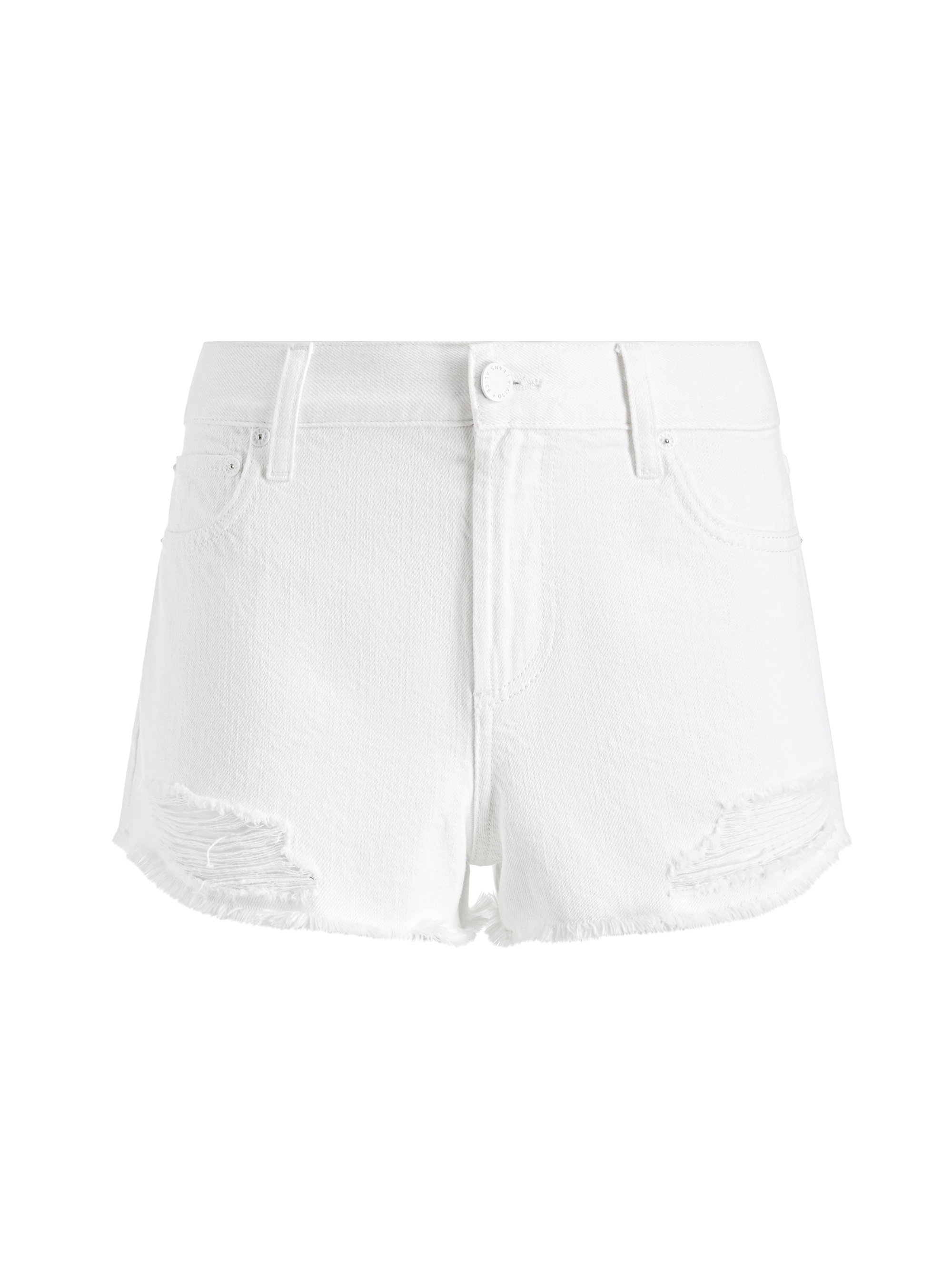 AMAZING HIGH RISE DENIM VINTAGE SHORT - 1