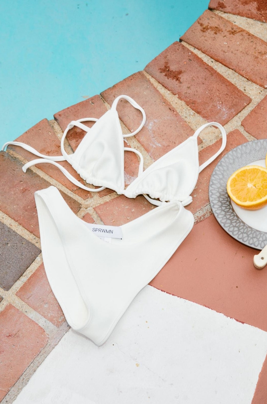 OFF-WHITE TRIANGLE BIKINI TOP - 4
