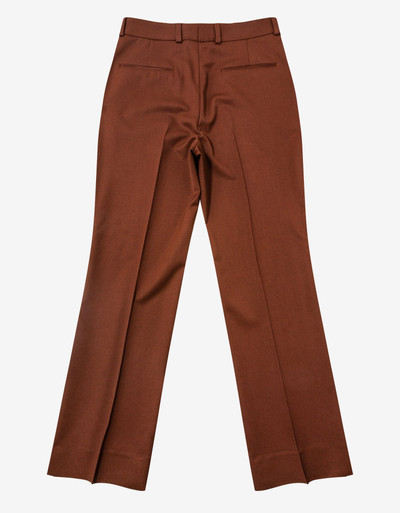Valentino Brown Wool Trousers outlook