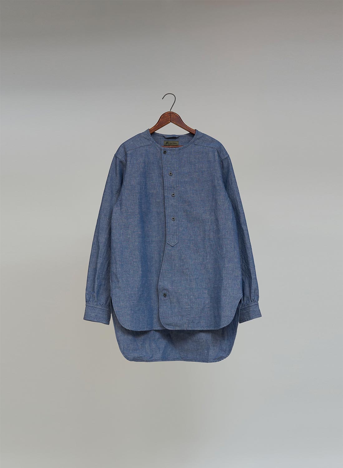 French Army Shirt in Navy - 1