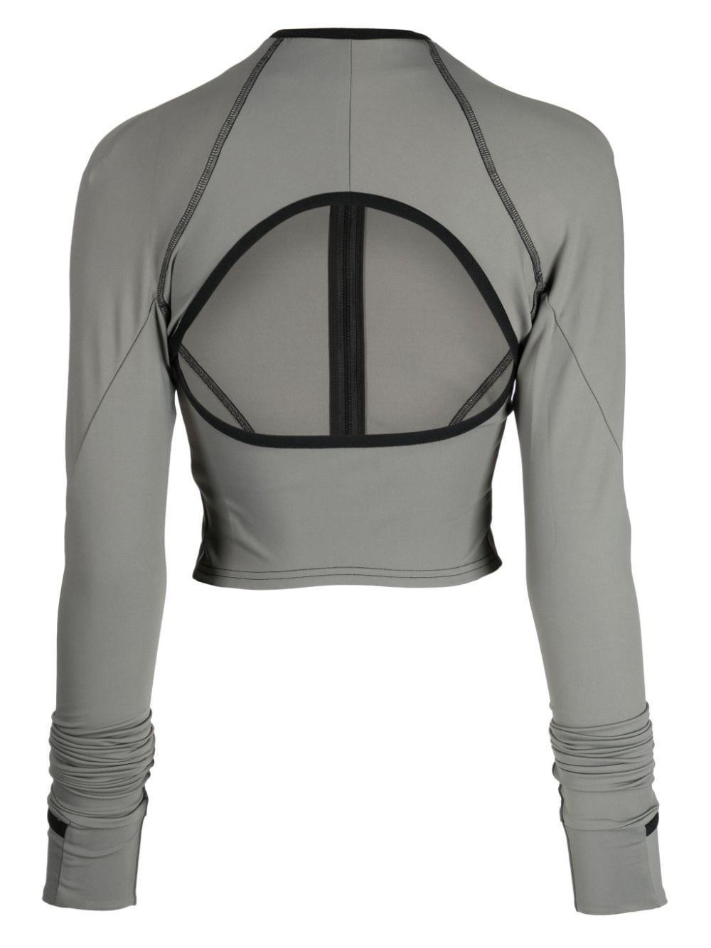 long-sleevee cropped top - 2