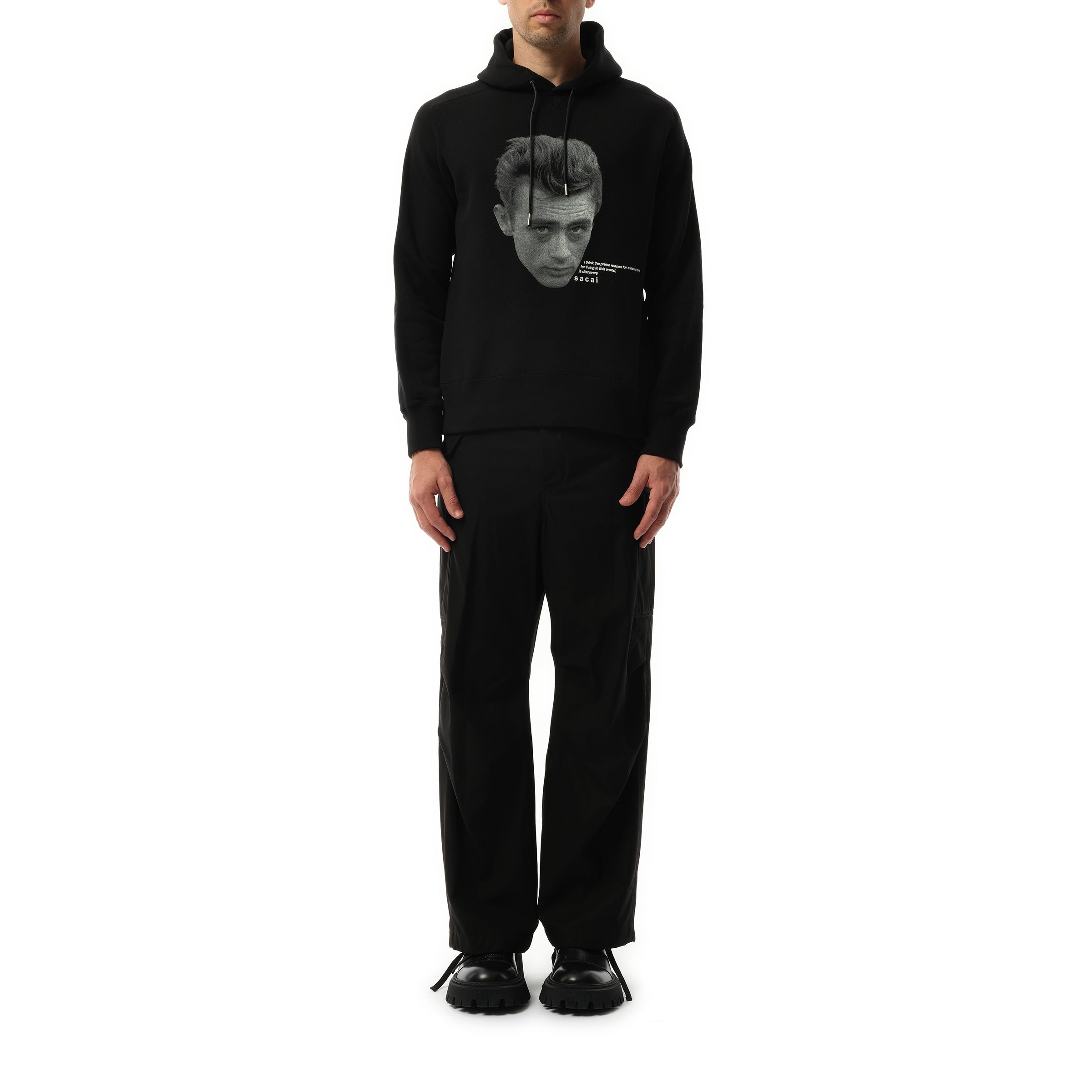 James Dean Hoodie in Black - 4
