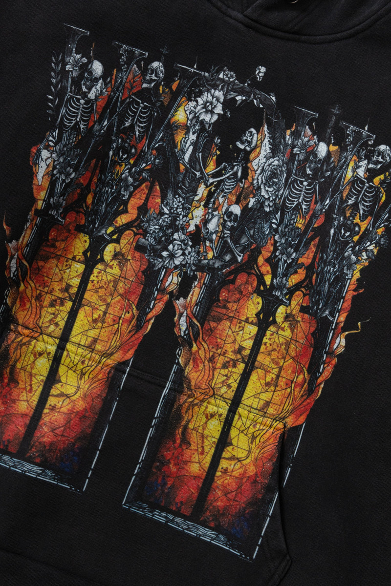 WHO DECIDES WAR EMBER CHAPEL HOODED PULLOVER outlook