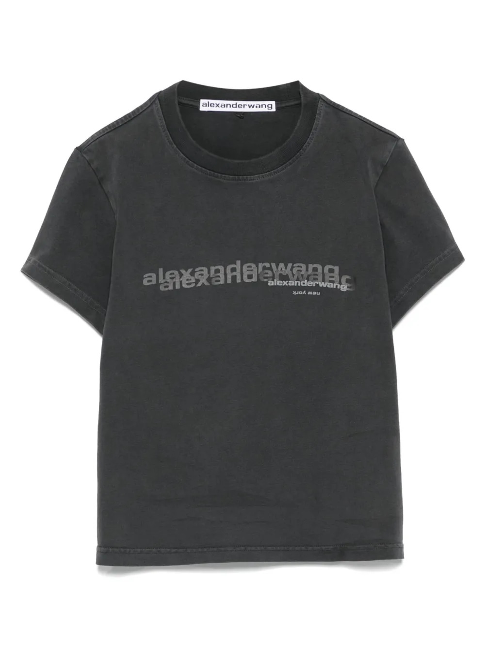 ALEXANDER WANG - Women Shrunken Tee - 5