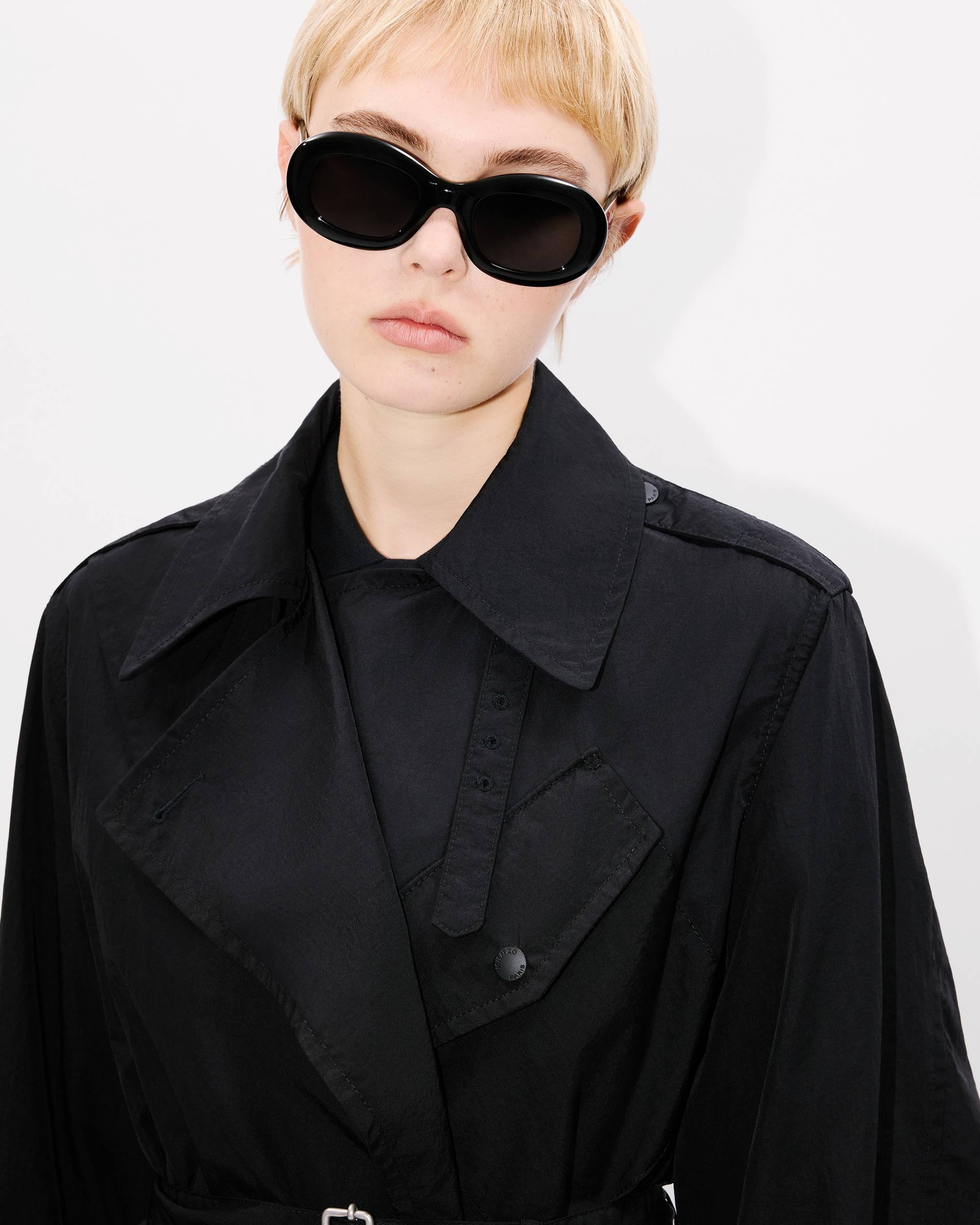 Short trench with kimono sleeves - 5