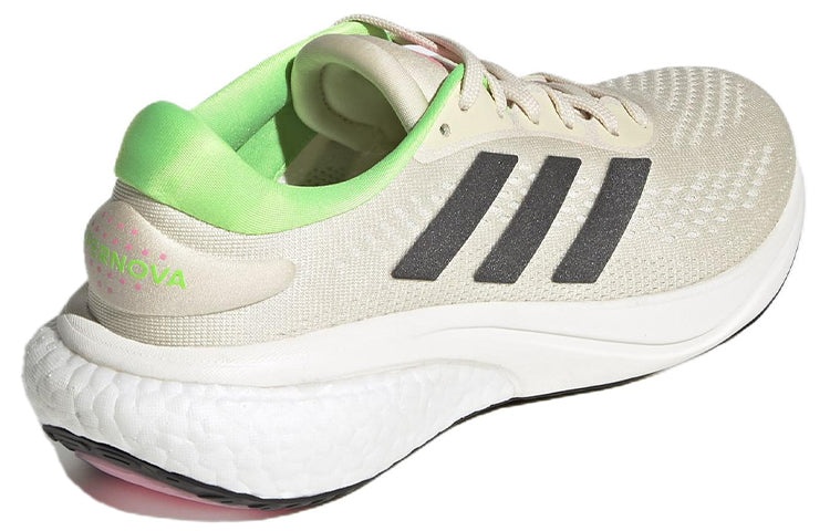 (WMNS) adidas Supernova 2 'Ecru Tint Solar Green' GW9095 - 4