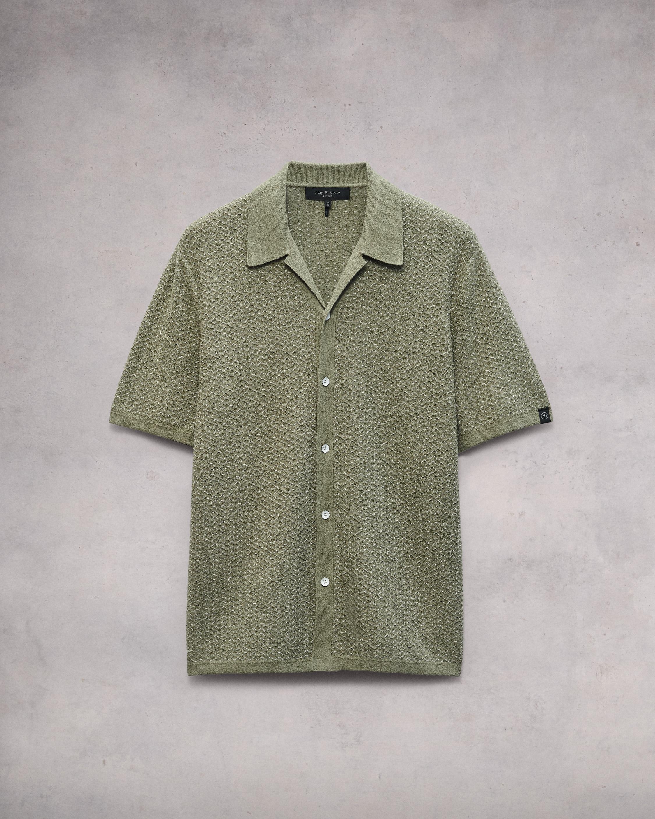 Avery Jacquard Zuma Toweling Shirt
Classic Fit Button Down - 1