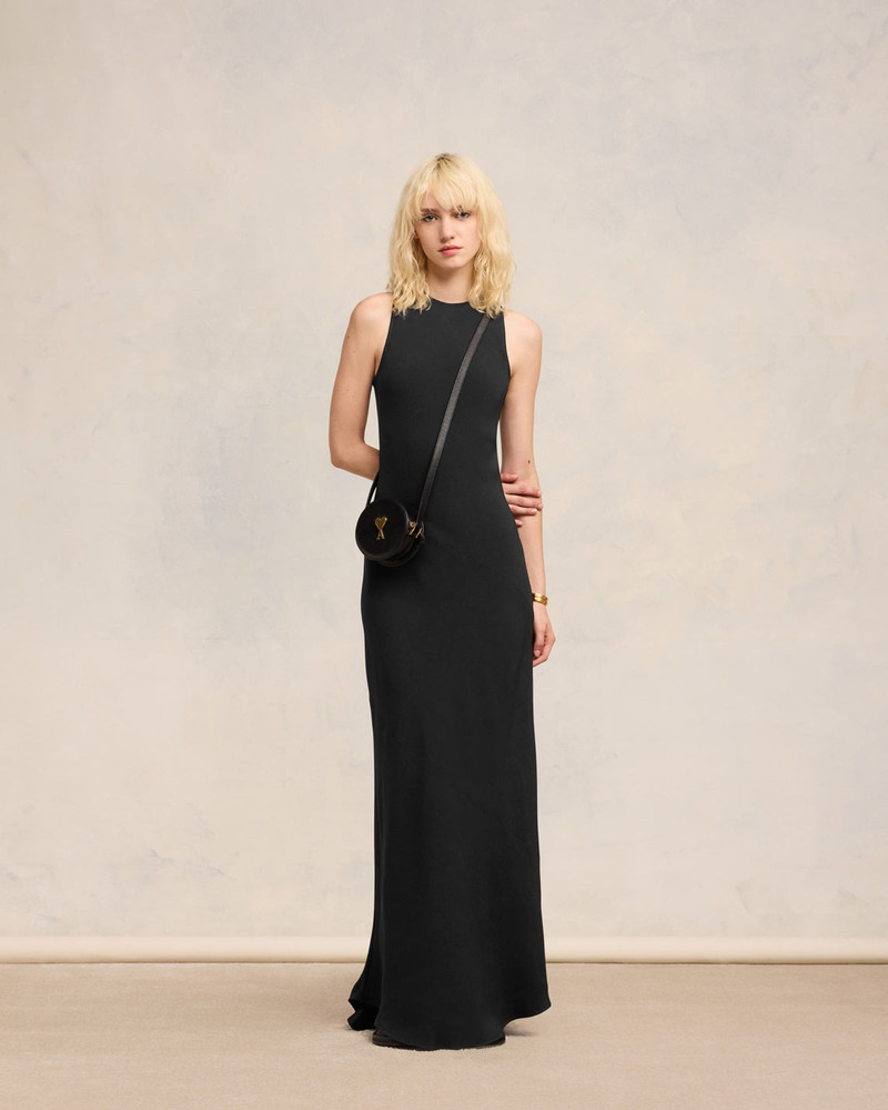 AMI Paris LONG DRESS WITH BIAS CUT outlook