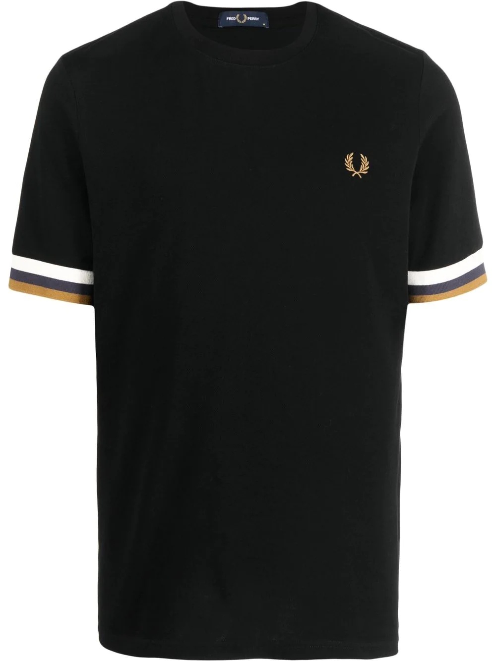 Laurel contrast-trim T-shirt - 1