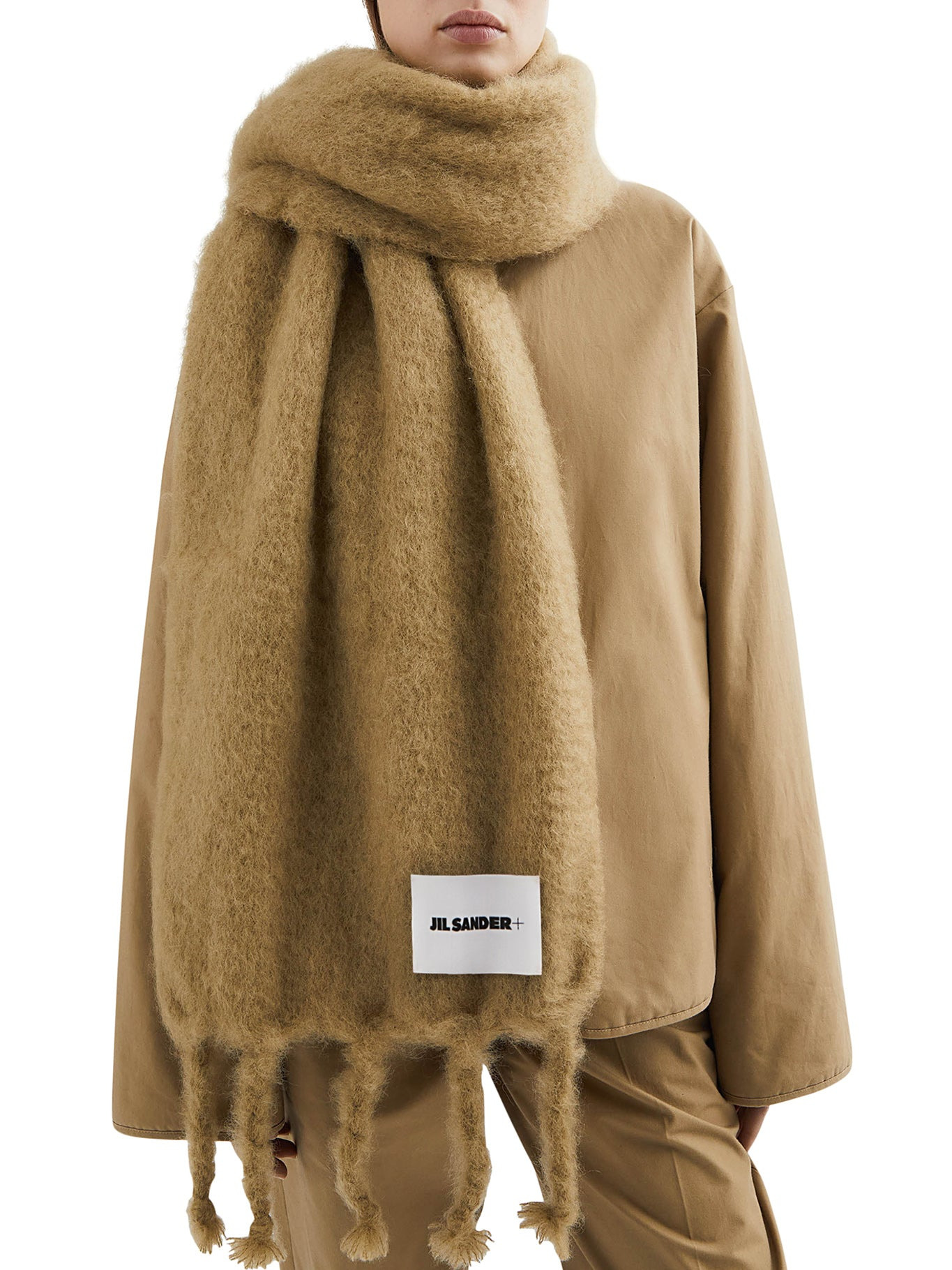 WOOL BLEND SCARF - 2