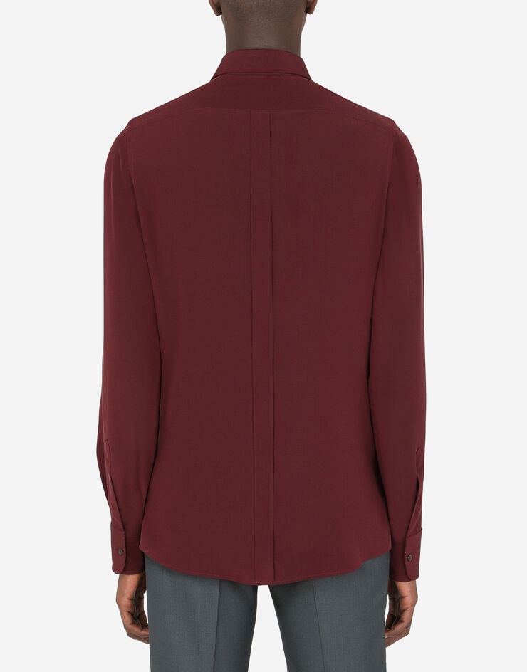 Crepe de chine gold-fit shirt - 3